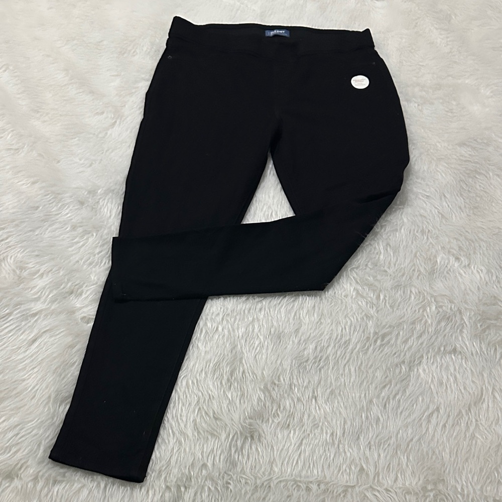 Old Navy Black Leggings with Logo Detail